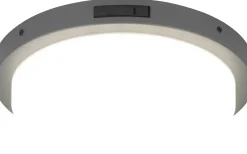 Bermejo Plafond LED 30cm antracit IP54