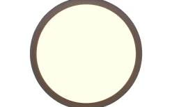 Bermejo Plafond LED 30cm antracit IP54