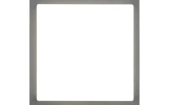 Bermejo Plafond LED 30x30cm antracit IP54
