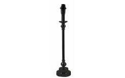 Bianca Lampfot 46cm Svart