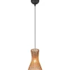 Bijou Fönsterlampa 20cm E27 brun/pappersgarn