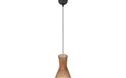 Bijou Fönsterlampa 20cm E27 brun/pappersgarn