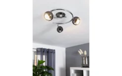 Bimeda Takspotlight 29cm GU10 LED 3000K 3x2,8W Nickel