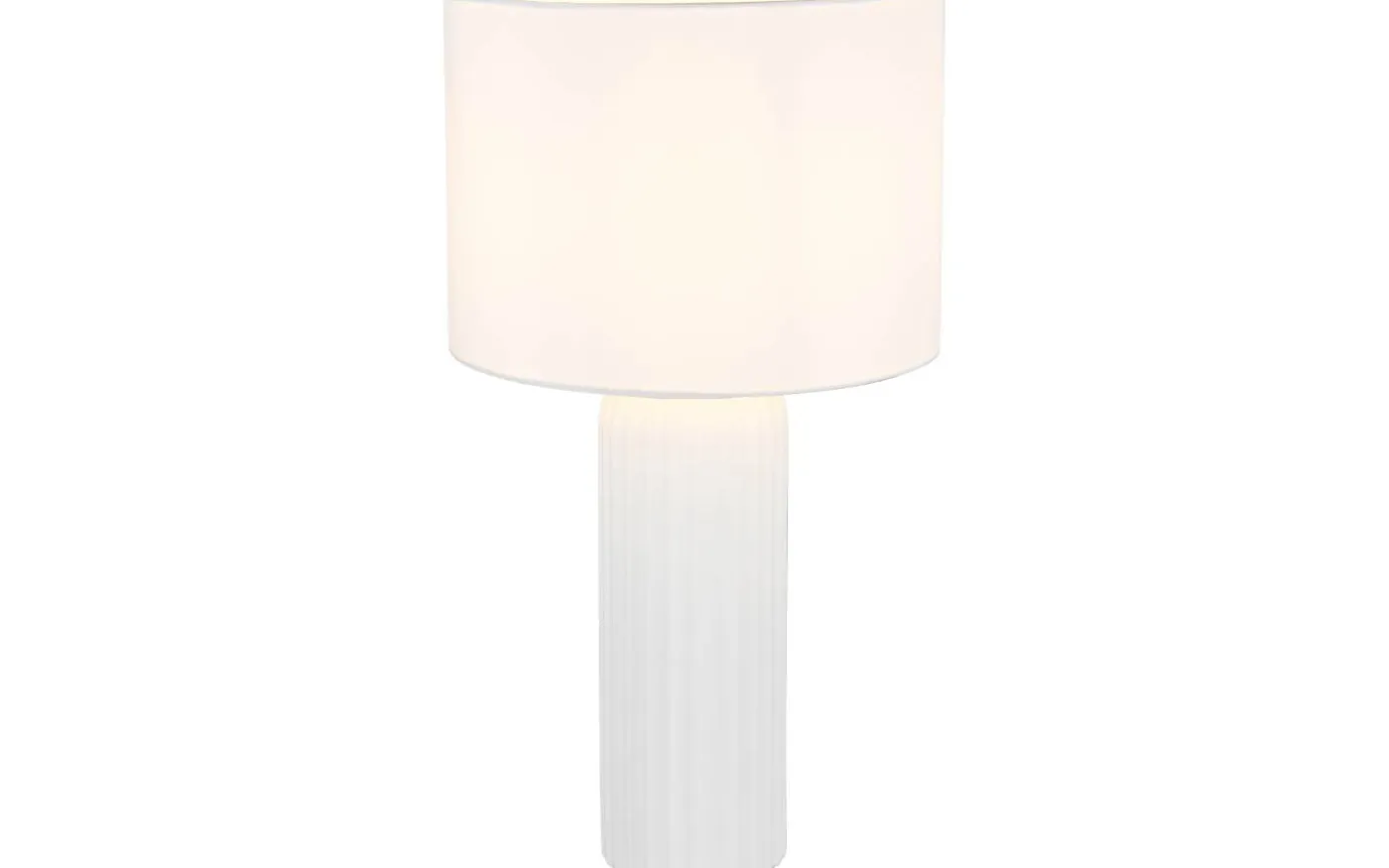 Blair Bordslampa 51cm E27 mattvit
