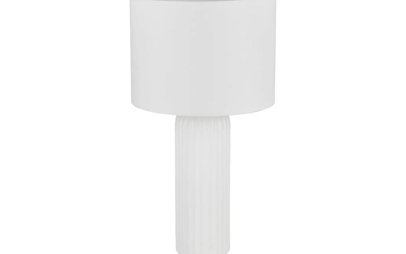 Blair Bordslampa 51cm E27 mattvit