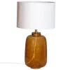 Blake Bordslampa 46cm Amber/Vit