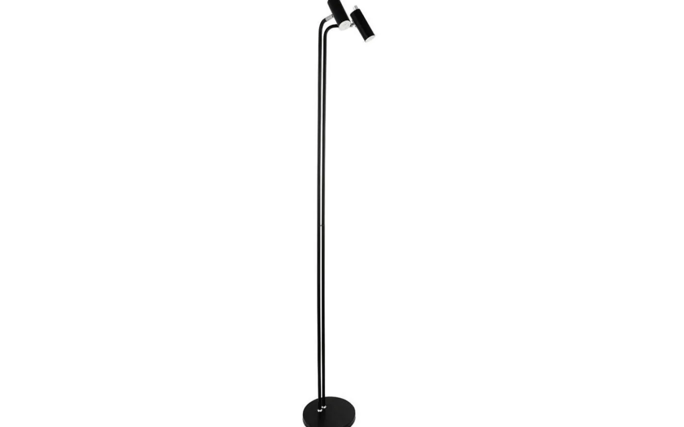 Blizz Golvlampa 145cm 2xGU10 Mini Svart