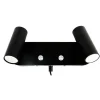 Blizz Vägglampa 2xGU10 Mini 26cm Svart