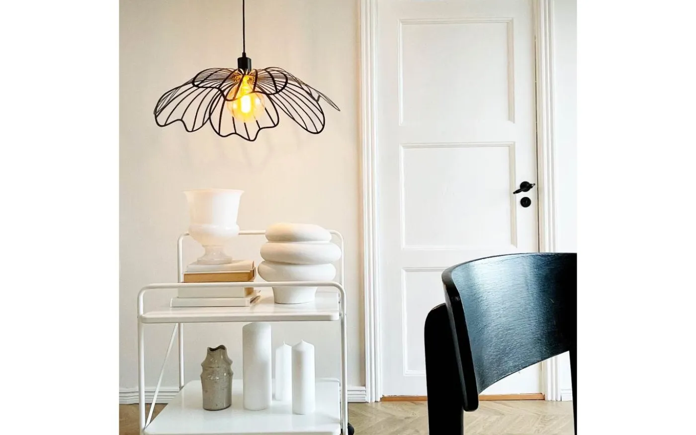 Blumen Taklampa 60cm Mattsvart