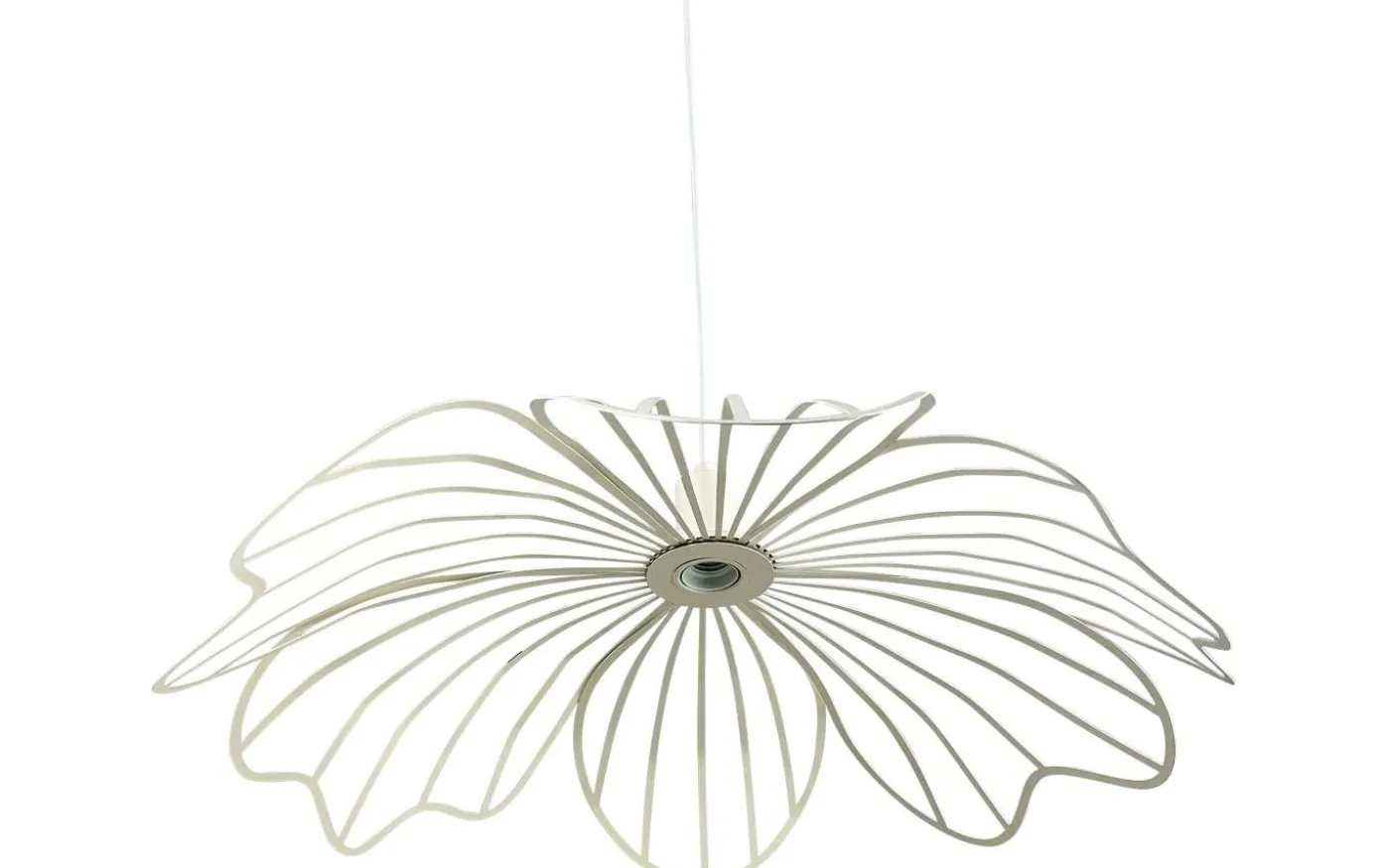 Blumen Taklampa 60cm Pärlvit