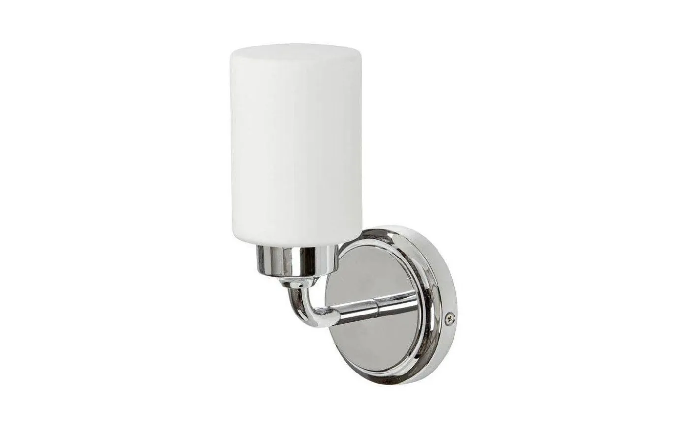 Boda 1L Vägglampa Krom IP44