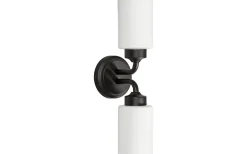 Boda 2L Vägglampa Svart IP44