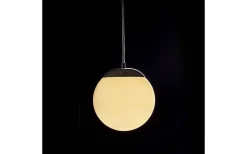 Bolly Fönsterlampa 17cm Krom/Opal IP44