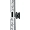 Bolsa H2O Vägglampa LED 2-delad krom/bubbelglas IP44