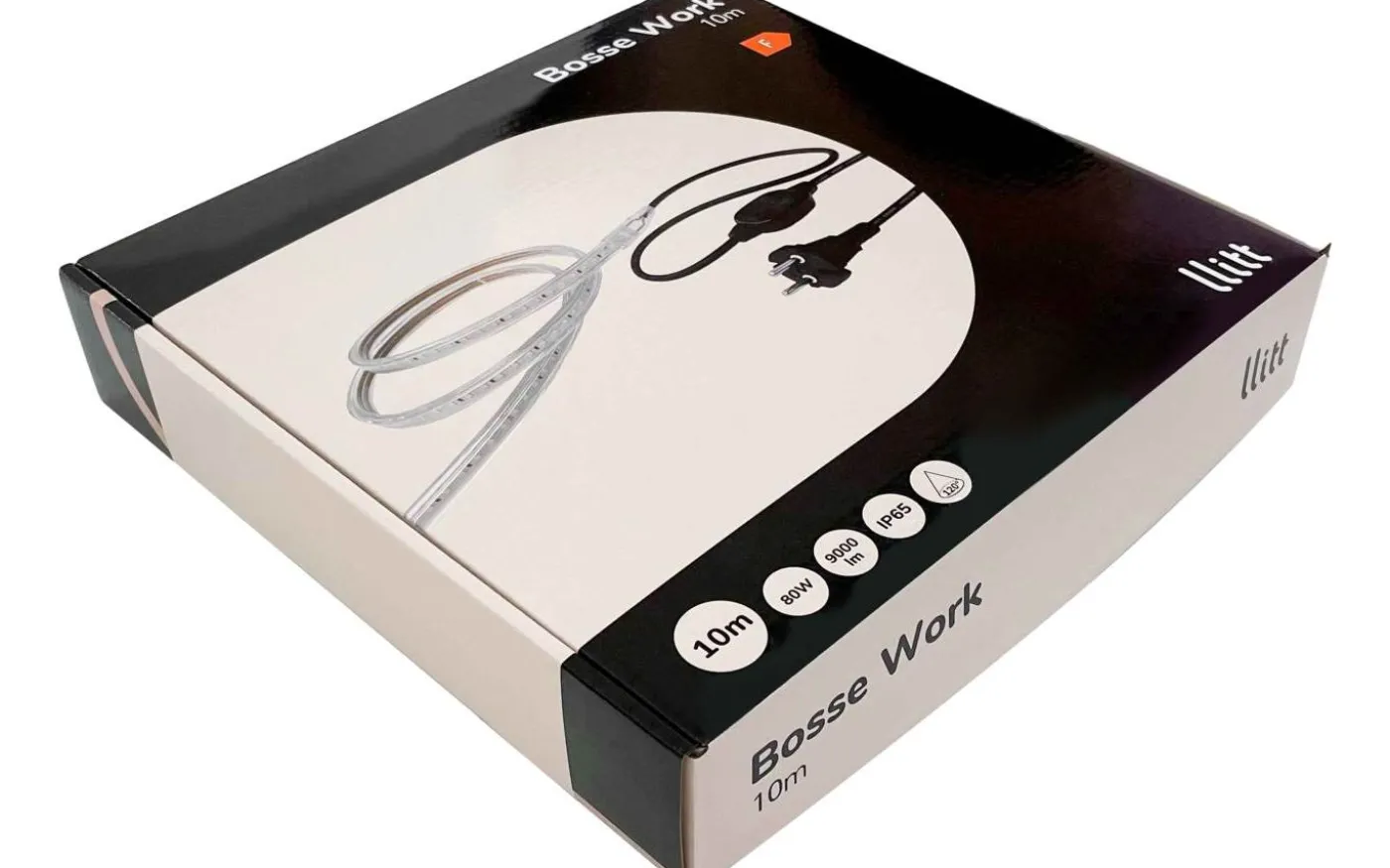 Bosse Arbetsbelysning Slinga 10m LED 80W 4000K IP65