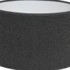 Boucle Cylinder Lampskärm Ø25cm Antracitgrå