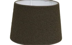 Boucle Lampskärm Ø20cm Brun