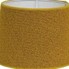 Boucle Lampskärm Ø35cm Guldgul