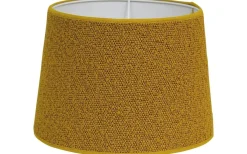 Boucle Lampskärm Ø30cm Guldgul