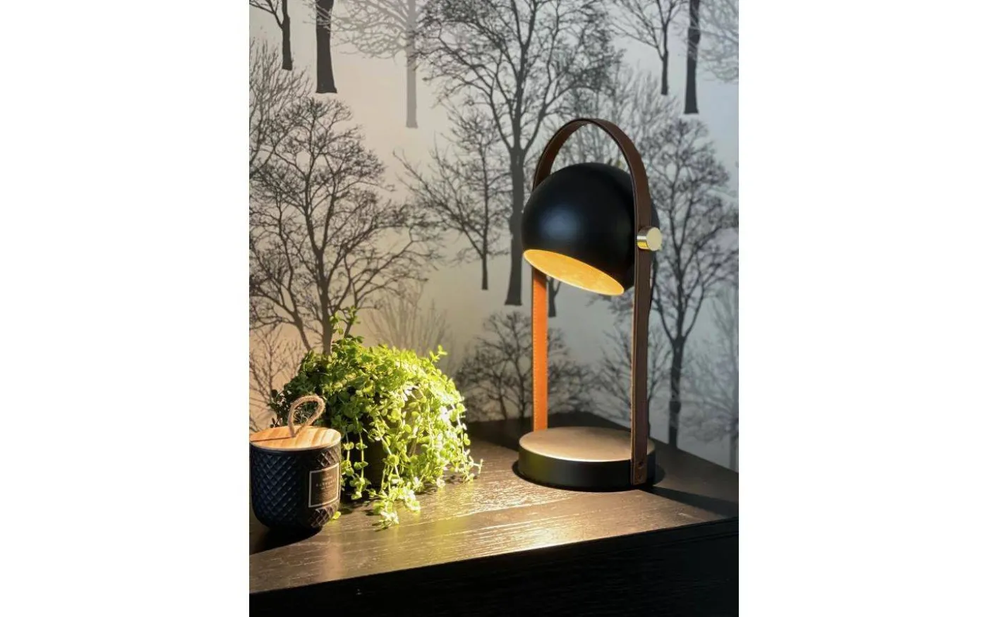 Bow Bordslampa 38cm Svart