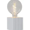 Box Bordslampa 10cm Vit