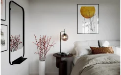 Boyle Bordslampa 60cm Rökgrå