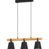 Boyle Taklampa 78cm 3L Svart