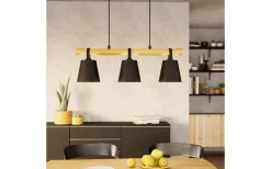 Boyle Taklampa 78cm 3L Svart