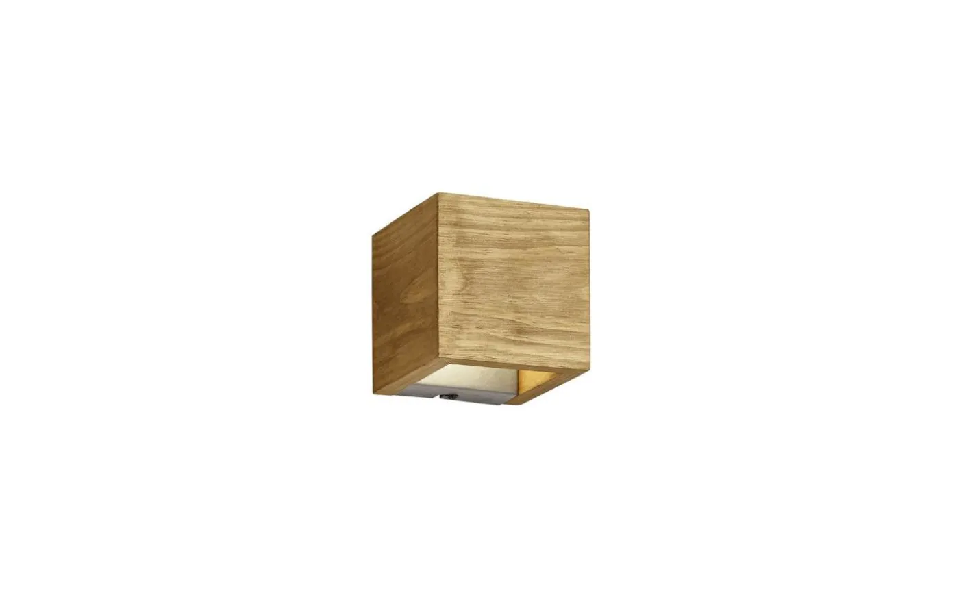 Brad Vägglampa LED 11cm trä