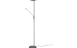 Brantford Golvlampa LED i borstat stål