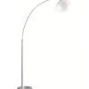 Brasilia Golvlampa E27 krom