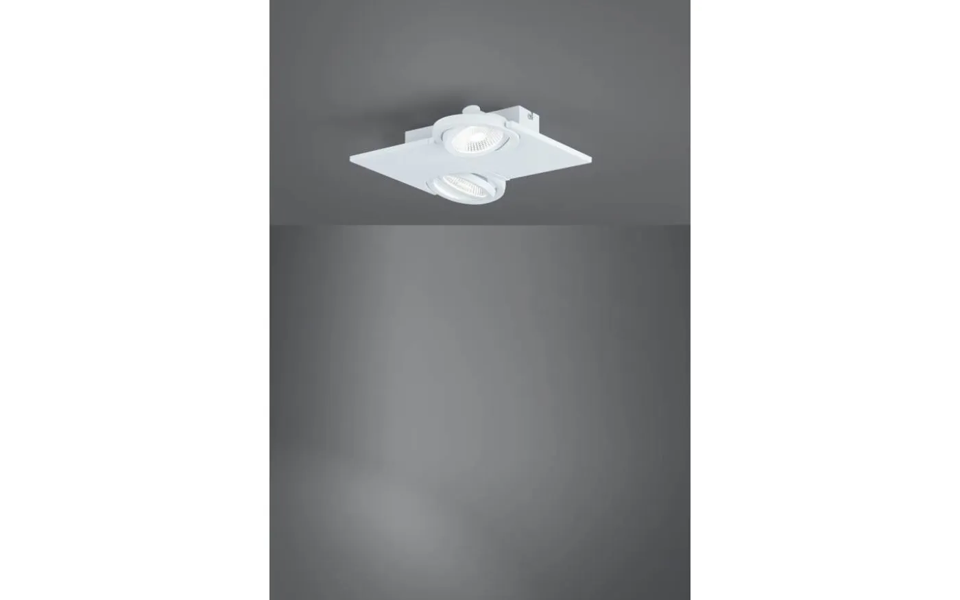 Brea Takspotlight 28cm LED 3000K 2x5W Vit