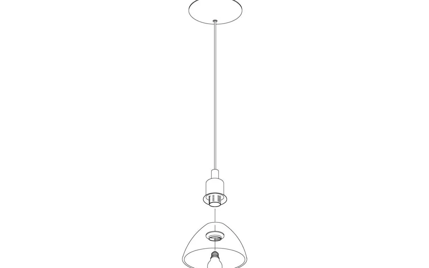 Brenda Fönsterlampa 19,5cm Vit