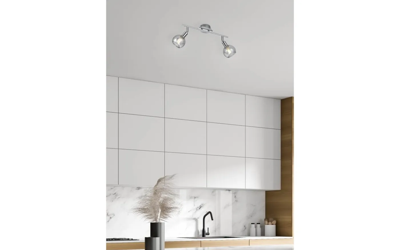 Brest Spotlight 2-delad E14 krom