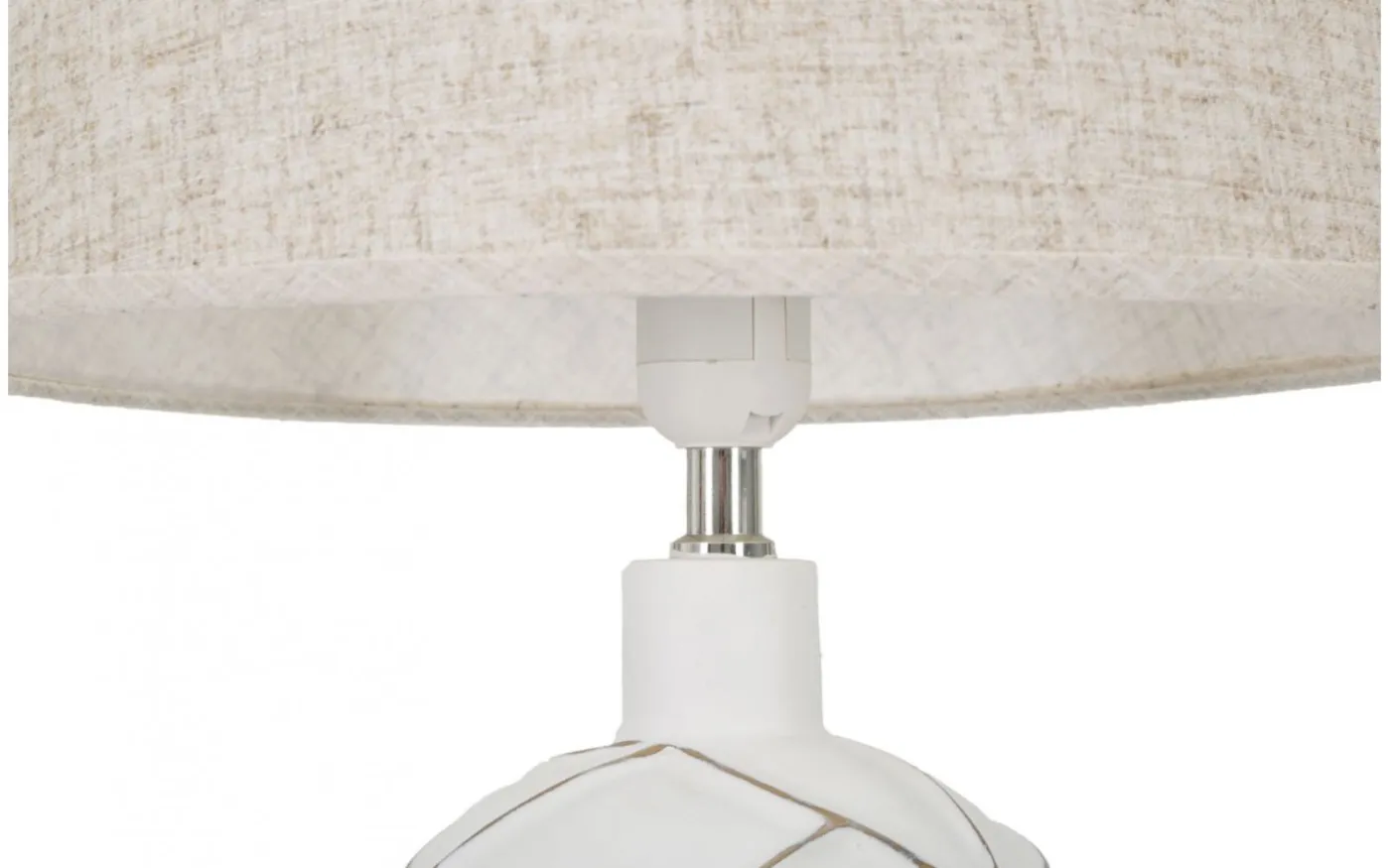 Brillante Bordslampa 60cm Vit/Beige