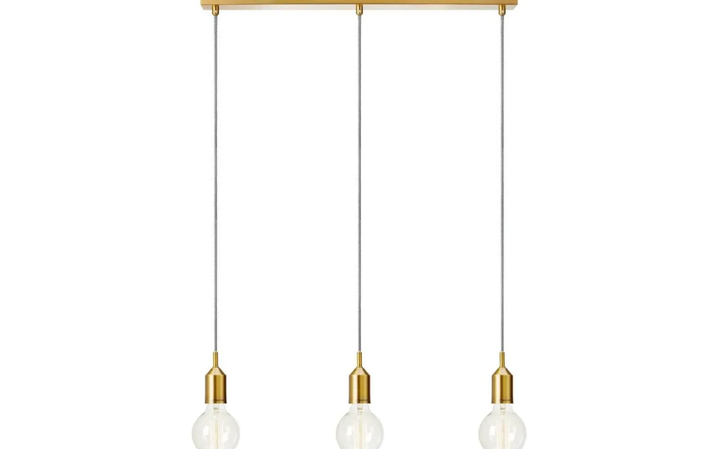 Bronx Taklampa 68cm 3L Brons