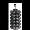 Bubbels Lampfot 49cm Black Marble