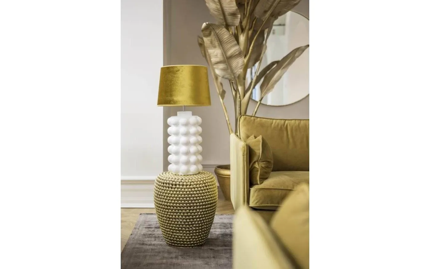 Bubbels Lampfot 49cm Matted White