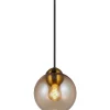 Bubbles Fönsterlampa Ø14cm Amber