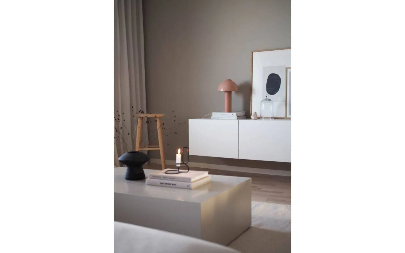 Buddy Bordslampa 36cm Blush