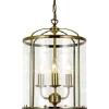 Budgie Taklampa 28cm Antik