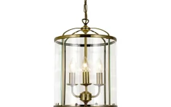 Budgie Taklampa 28cm Antik