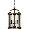 Budgie Taklampa 23cm Antik