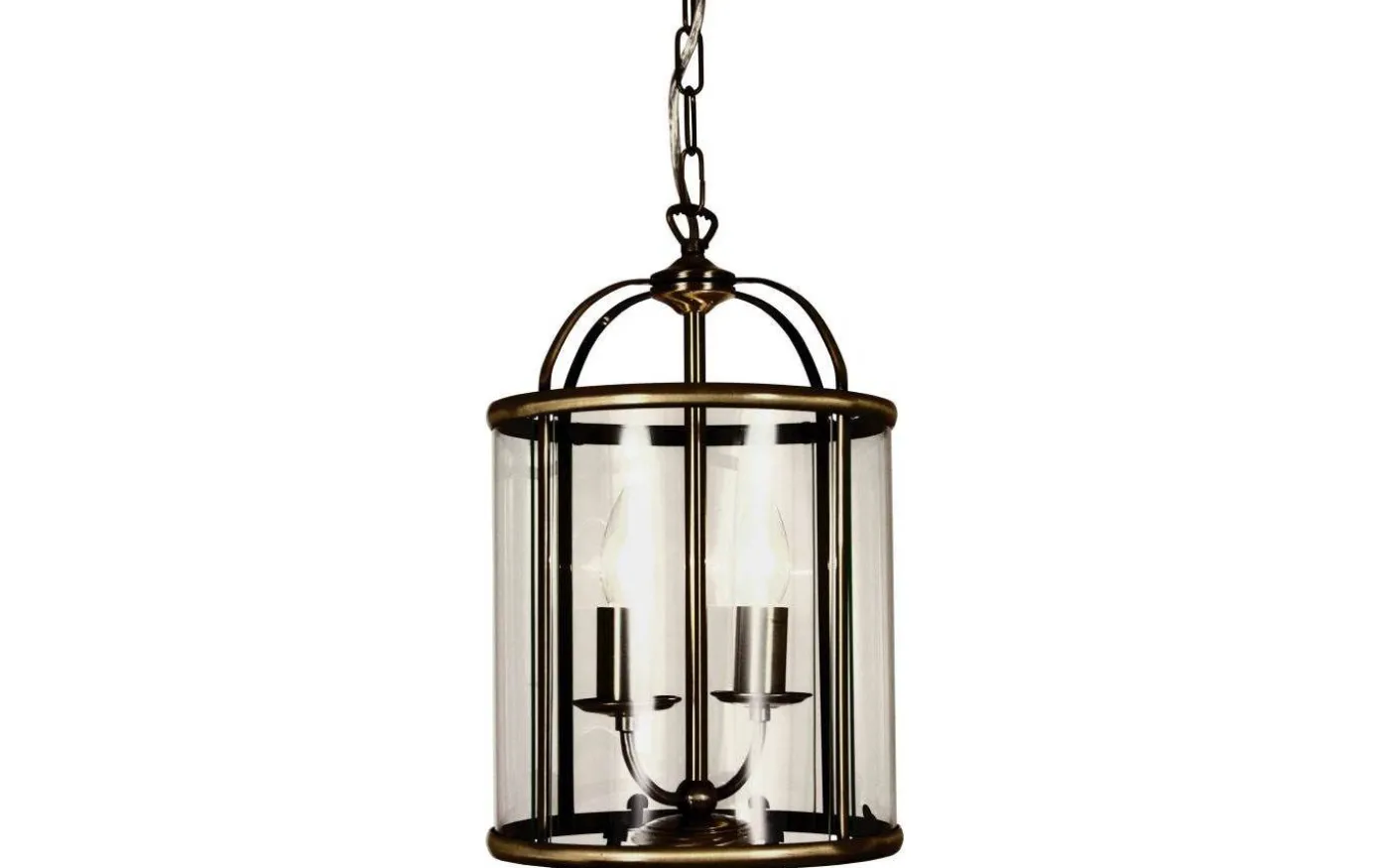 Budgie Taklampa 23cm Antik