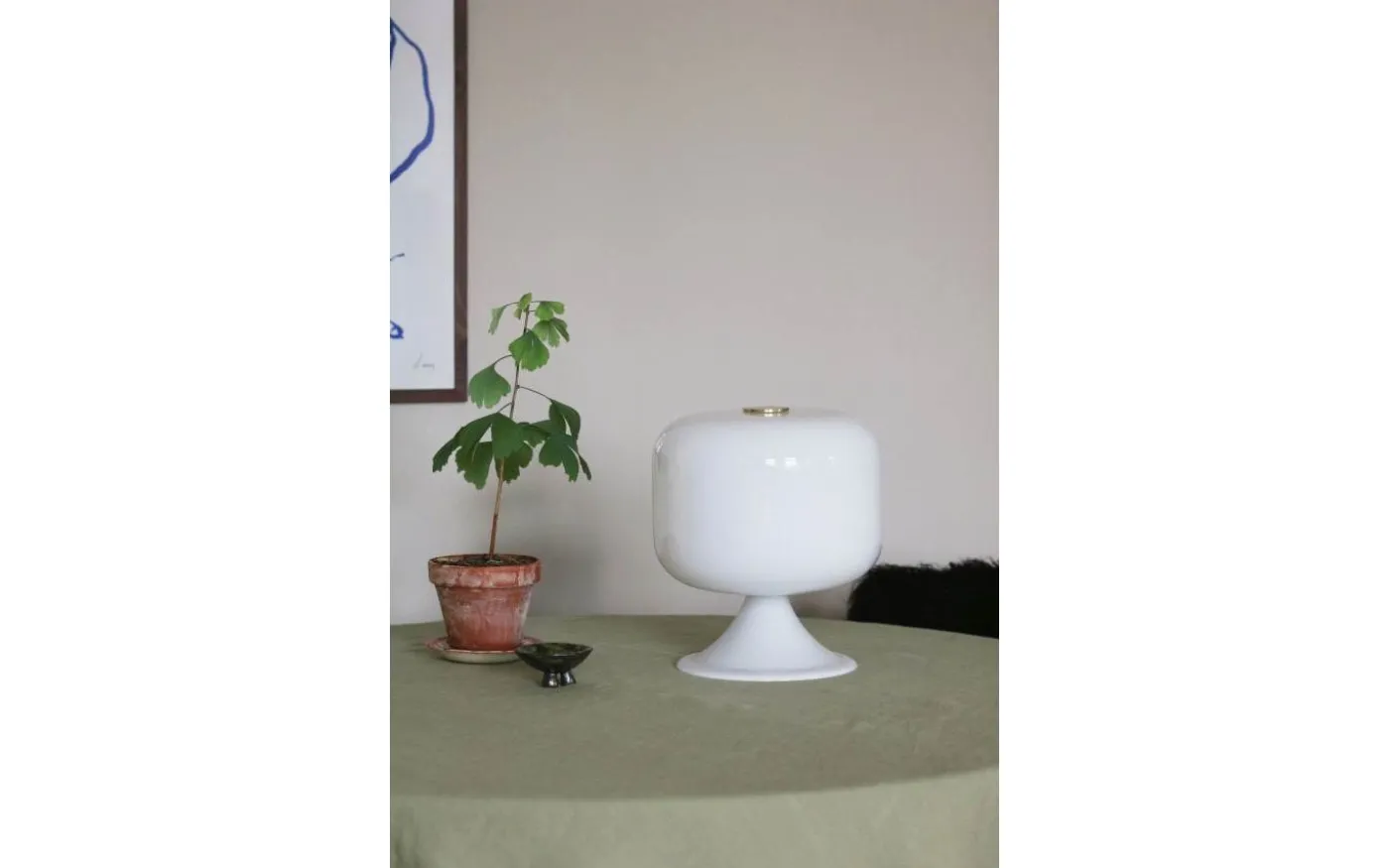 Bullen Bordslampa 25cm Vit