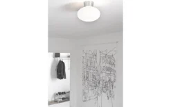Bullo Plafond 27cm Aluminium/Opal