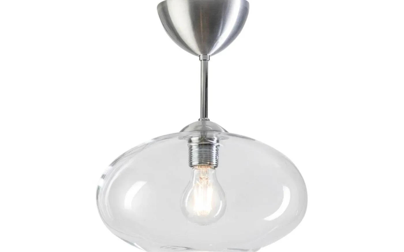 Bullo Taklampa Aluminium/Klar