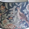Burdett Lampskärm Ø27cm Blå Laura Ashley