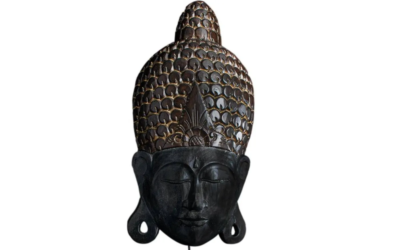 Busso Vägglampa Svart/Brun