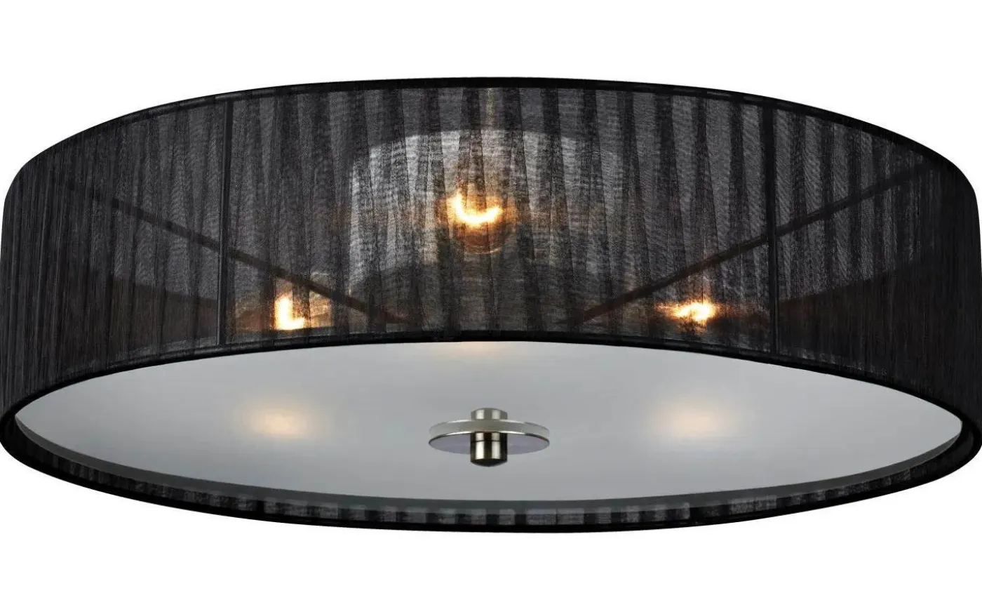 Byske Plafond 40cm 3L Svart/Frostad